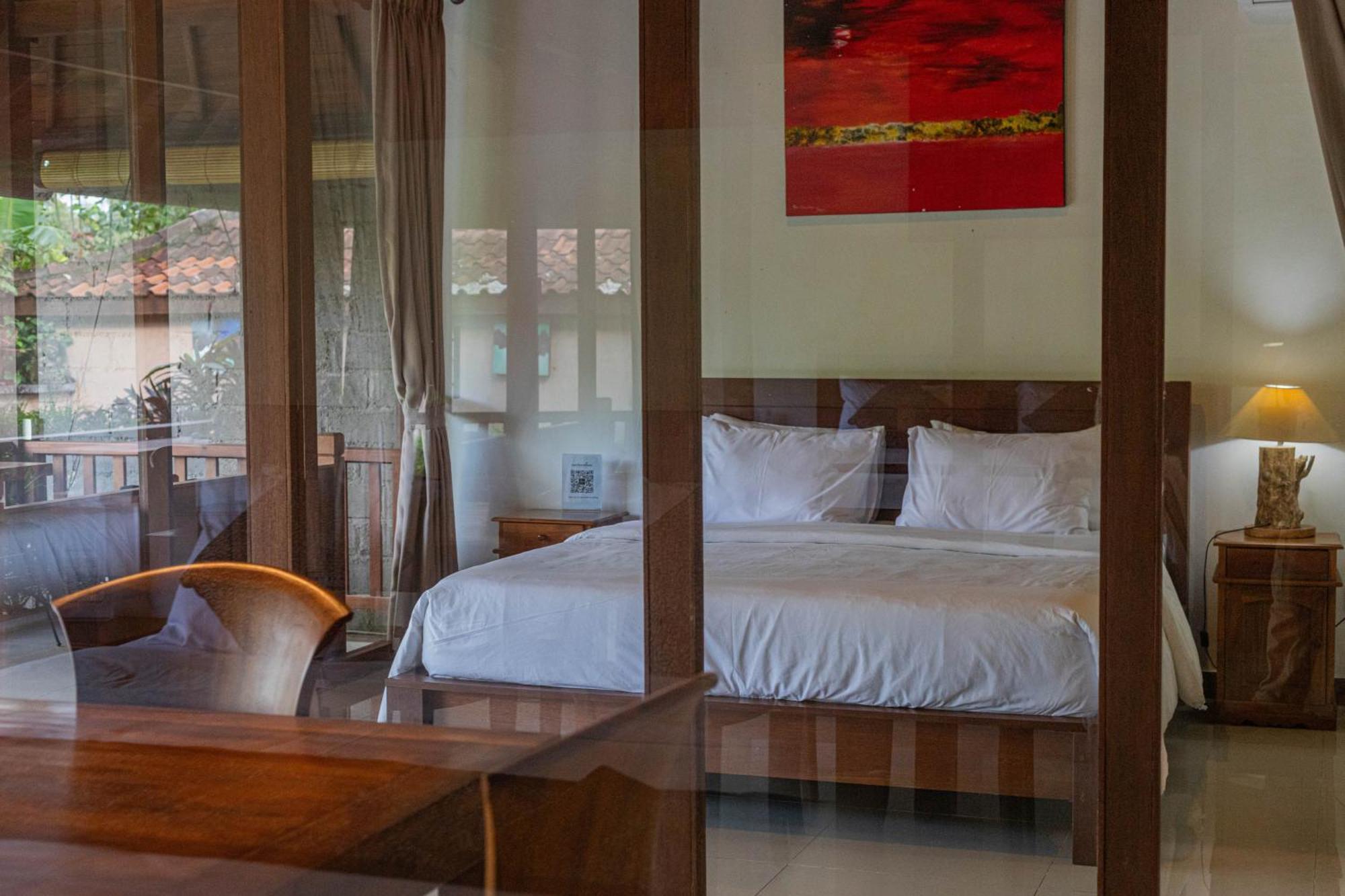 Sari Bamboo Bungalows Ubud Rum bild