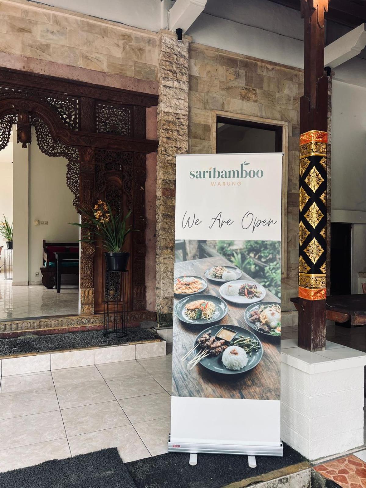 Sari Bamboo Bungalows Ubud Exteriör bild